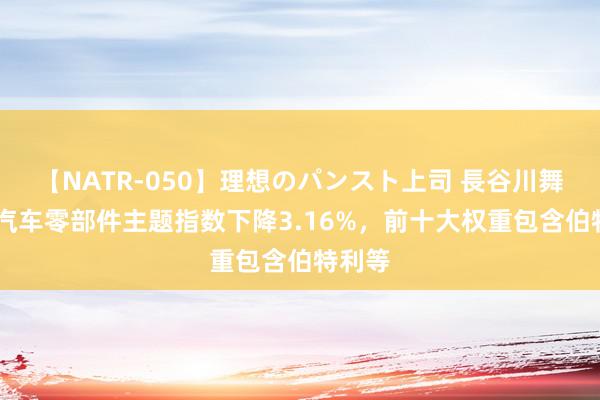 【NATR-050】理想のパンスト上司 長谷川舞 中证汽车零部件主题指数下降3.16%，前十大权重包含伯特利等