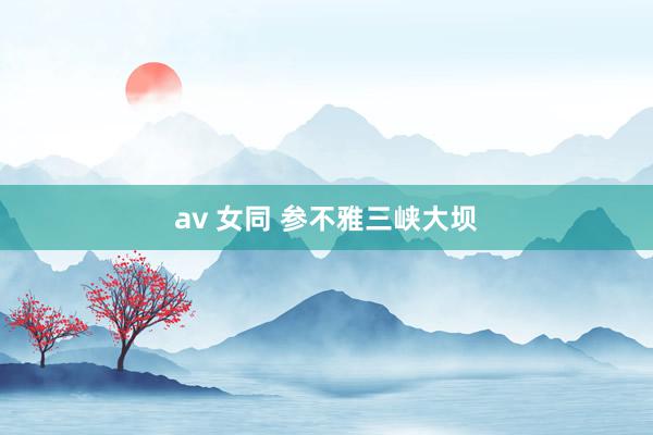 av 女同 参不雅三峡大坝